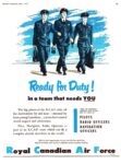 1951 Ready for Duty! in a team that needs You. Royal Canadian Air Force