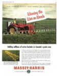 1951 Winning the War on Wheels. Massey-Harris