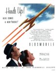 1952 Oldsmobile. Heads Up! Here Comes A New 'Rocket'
