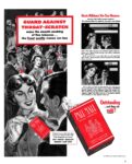 1953 Guard Against Throat-Scratch. Pall Mall