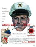 1953 Nothing - no, nothing - beats better taste - and Luckies Taste Better! Lucky Strike