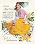 1956 Refresh without filling. Pepsi-Cola The Light refreshment