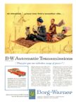 1956 no storybook prince ever had a smoother ride… B-W Automatic Transmission. Borg-Warner