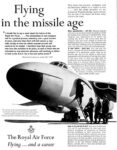 1957 Flying in the missile age. The Royal Air Force. Flying ... and a career