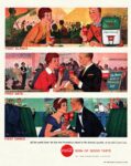 1958 First Glance... First Date... First Dance... Coca-Cola Sign Of Good Taste