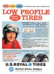 1959 Low Profile Tires. U.S. Royal Tires