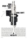 1961 Some Spark Plugs Leak Some Don't! Autolite