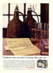 1965 'Gentlemen, I have forwarded 2 demijohn filled with water...' Olympia Beer