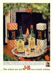 1965 The others are not J&B rare scotch whisky