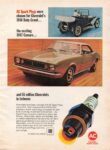1966 AC Spark Plugs were chosen for Chevrolet's 1916 Baby Grand... the exciting 1967 Camaro... and 55 million Chevrolets in between