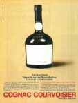 1969 Auf dieses Etikett können Sie nur zwei Worte schreiben. Cognac Courvoisier