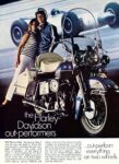 1969 Harley-Davidson Electra Glide, the Harley-Davidson out-performers
