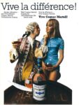 1969 Vive la difference! Vive Cognac Martell!