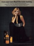 1973 Every man wants Black Velvet in his stocking