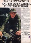 1973 Take A Few Months And Try Out A Career. The Take It Home. The Army Reserve