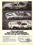 1977 Chevy and Fords don't come with Champions. But they sure go with Champions