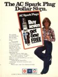 1977 The AC Spark Plug Dollar Sign