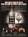 1979 What Kind Of Caviar Do You Eat When You Drink The World’s Finest Vodka. Finlandia