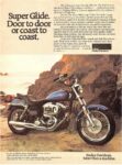 1980 Harley-Davidson Super Glide. Door to door or coast to coast