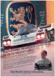 1986 The Winning Tradition Continues. Löwenbräu Congratulates Al Holbert on his Second Consecutive IMSA Driving Championship