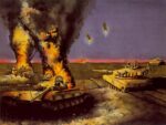 1991 Night Attack, Persion Gulf, 1991 by Mario Acevedo