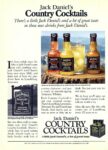 1992 Jack Daniel's Country Cocktails
