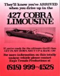 1993 Shelby 427 Cobra Limousine