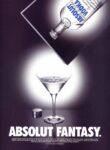 2001 Absolut Fantasy. Absolut Vodka