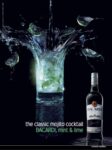 2007 the classic mojito cocktail. Bacardi, mint & lime