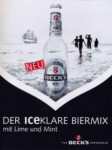 2008 Der Iceklare Biermix mit Lime und Mint. Beck's