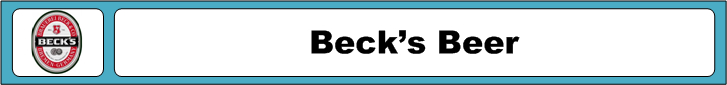 Beck's Beer Ad and Poster Collection