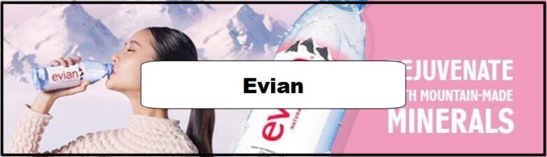 Evian Ad and Poster Collection