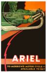 1920 Ariel. To-Morrow's Motor Cycle - Available To-Day