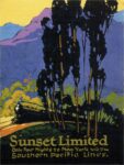 1924 Sunset Limited. Only Four Nights to New York via Southern Pacific Lines