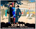 1925 Vienna Via Harwich Twice A Day. LNER