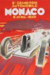 1930 2eme Grand Prix Automobile Monaco. 6 Avril 1930