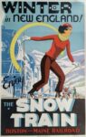 1930 Winter in New England! The Snow Train. Boston and Maine Railroad