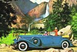 1933 Packard Sport Phaeton in Yosemite