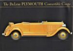 1933 Plymouth DeLuxe Convertible Coupe