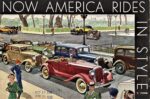 1933 Plymouth Six. Now America Rides In Style!