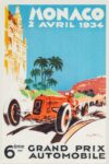 1934 Monaco 2 Avil 1934. 6eme Grand Prix Automobile