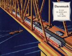 1935 Danemark. Le pays des grands ponts et des trains rapides. DSB