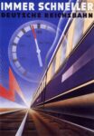 1935 Immer Schneller. Deutsche Reichsbahn