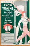 1936 Snow Trains. Boston and Maine Railroad