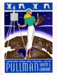 1936 Vacation Lands Are Calling... Go In Pullman Safety & Comfort