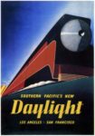 1937 Southern Pacific's New Daylight. Los Angeles - San Francisco