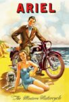 1938 Ariel. The Modern Motorcycle