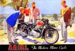 1939 Ariel. The Modern Motor Cycle