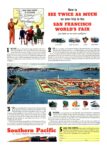 1939 How to See Twice As Much on your trip to the San Francisco World’s Fair. Southern Pacific