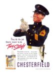 1939 They do the job they're mean to do They Satisfy. Chesterfield